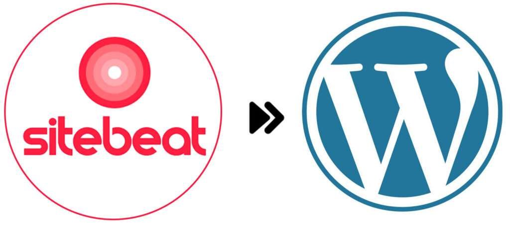 sitebeat to wordpress Migration Service